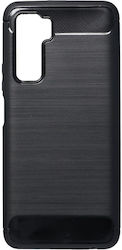 NetOne Carbon Silicone Back Cover Black (Huawei P40 Lite 5G)