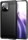 NetOne Carbon Silicone Back Cover Black Xiaomi Mi 11