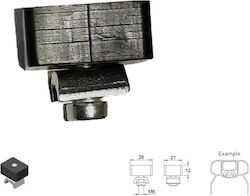 Niko - Helm Hellas Recessed Lock Silver