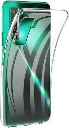 NetOne 0,5mm Umschlag Rückseite Silikon 0,5mm Transparent (Huawei P40 Lite 5G)