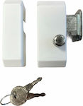 Boxed Lock in color White