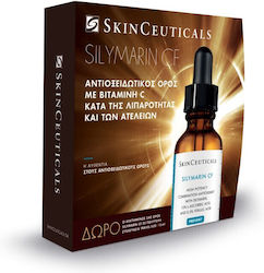 SkinCeuticals Silymarin CF & Δώρο Mini Size 15ml Serum Față cu Vitamina C pentru Strălucire 30ml