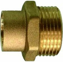 Male Pneumatic Fitting Copper 22mm 63009