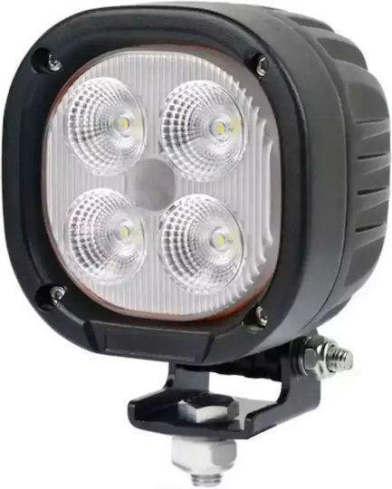 Квадратен Фар За Автомобили LED Mitsubishi Pick-up 10 - 30V 50W С Бяло Осветление 1 Брой