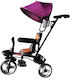 Perfectoys Kinderdreirad mit Elterngriff für 3+ Jahre Lila