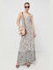 Liu Jo Maxi Φόρεμα Animal Print