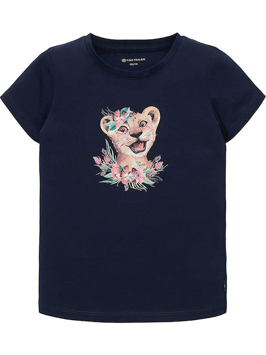 Tom Tailor Kinder-T-Shirt Marineblau