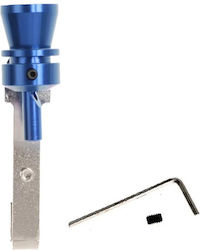 Auspuffpfeife Universal für Turbo Medium Sound Blau