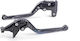 Moto Discovery Set Manete Frână/Ambreiaj Motocicletă Manete de motocicletă ajustabile pentru Suzuki Hayabusa Negre 713001/HAN