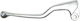 Moto Discovery Motorcycle Clutch Lever for Honda Varadero Silver 001293