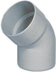 Interplast Γωνία Σωλήνα PVC 75mm NX646
