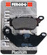 Ferodo Τακάκια Μοτοσυκλέτας Πίσω Platinum για Yamaha NMAX