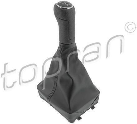 Topran Cover for Shift Knob for Volkswagen Polo Black