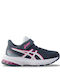GT-1000 12 PS Kids Sports Shoes Running with Hoop & Loop Closure Gray