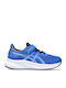 PATRIOT 13 Kids Sports Shoes Running with Hoop & Loop Closure Blue