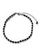 Bizoutaki Anklet Brass Black 22cm