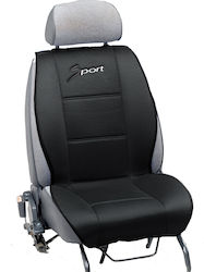 Kaver Spătar Auto 2buc Poliester Aero Negru