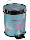 Plastic Bathroom Basket 5lt Light Blue