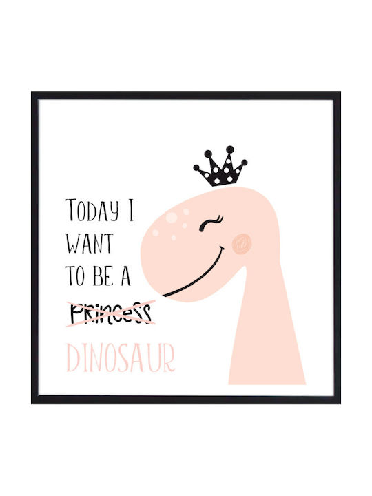 Walls Kids Wall Art Dinosaur Crown with Black F...