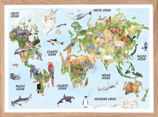 Walls Kids Framed Wall Painting 20x15cm
