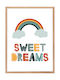 Walls Детска Рамка Sweet Dreams от Дърво 50x70см