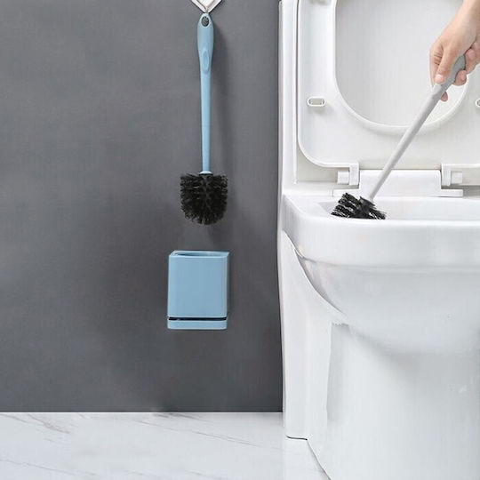 Plastic Toilet Brush Blue