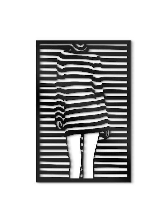 Walls 3D Wall Decor Silhouette Body Line Made o...
