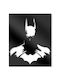 Walls 3D Декоративен Силует Batman От Полирезин 60x60см