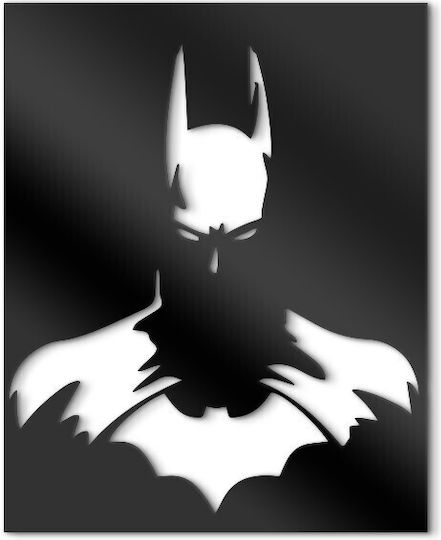 Walls Siluetă 3D Decorativă Batman Din Polirosină 60x60cm