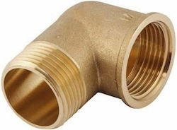 Hydrosfer Pipe Elbow Fitting Brass 1/2" Male/Female 1mm 1261