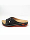 Women's Flat Sandals Anatomic in Black Color