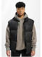 Men's Sleeveless Puffer Jacket Black