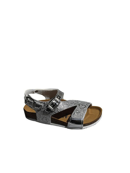 Meridian Kinder Sandalen Silber