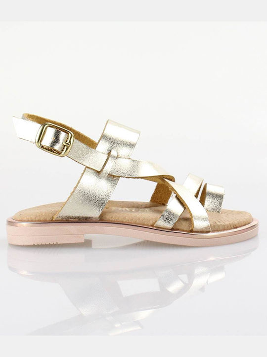 Meridian Kinder Sandalen Gold