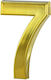 Thirard Sign with Number in Gold Color 5cm 00967207
