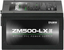 Zalman ZM500-LXII 500W Sursă de alimentare Complet cu fir