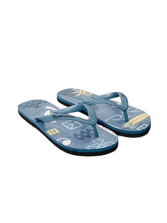 Rip Curl Kids' Flip Flops Blue 16KBOT-0070