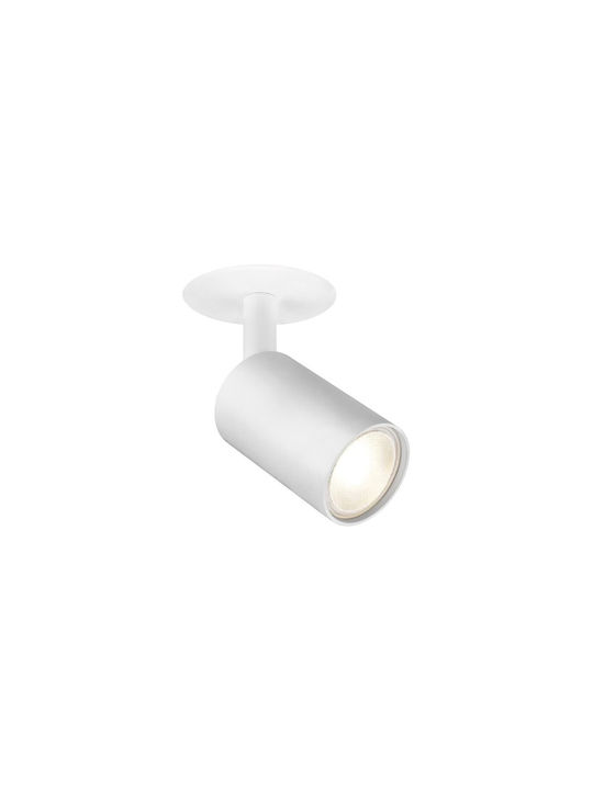 Braytron Single Spot with Socket GU10 in White Color