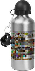Koupakoupa Παγούρι Minecraft 500ml Ασημί Koupakoupa Παγούρι Minecraft 500ml Ασημί