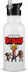 Koupakoupa Kids Water Bottle Brawl Stars Stainless Steel with Straw 600ml