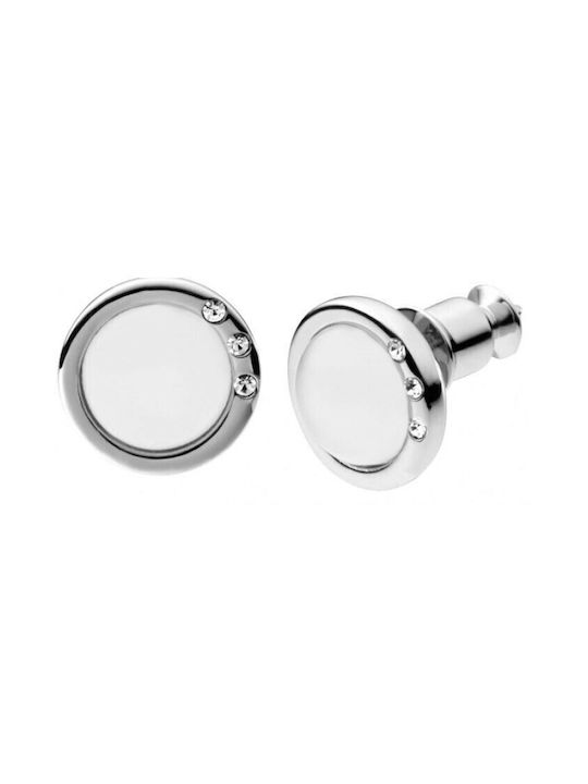 Skagen Earrings made of Steel Gold Plated