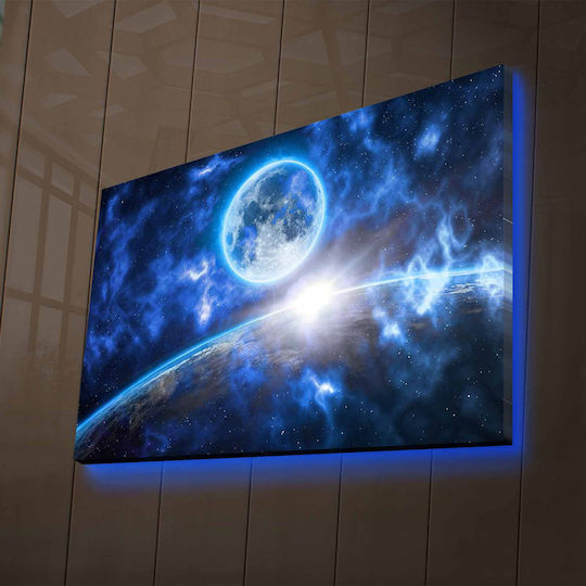 Πίνακας σε Καμβά με LED Φωτισμό 45x45cm