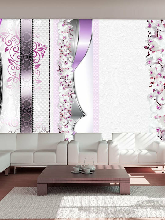 Wall Mural Fabric Lilac L100xW70cm