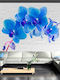 Wall Mural Fabric Blue L350xW245cm