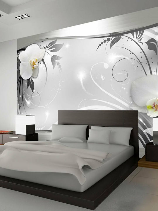 Wall Mural Fabric Silver L150xW105cm