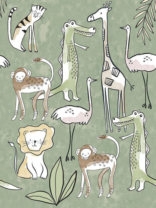 Wallpaper Khaki L200xW280cm