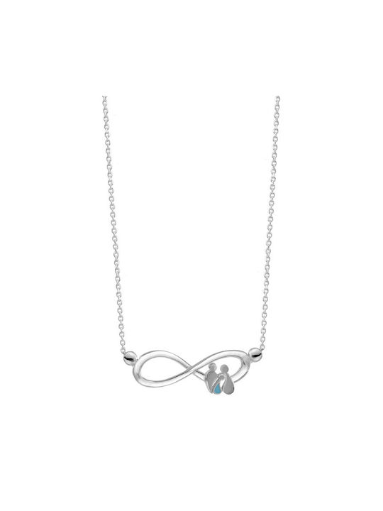 Amor Amor Necklace Infinity from Silver
