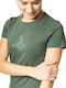 Odlo Women's Athletic T-shirt Green