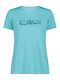 CMP Women's Athletic T-shirt Light Blue
