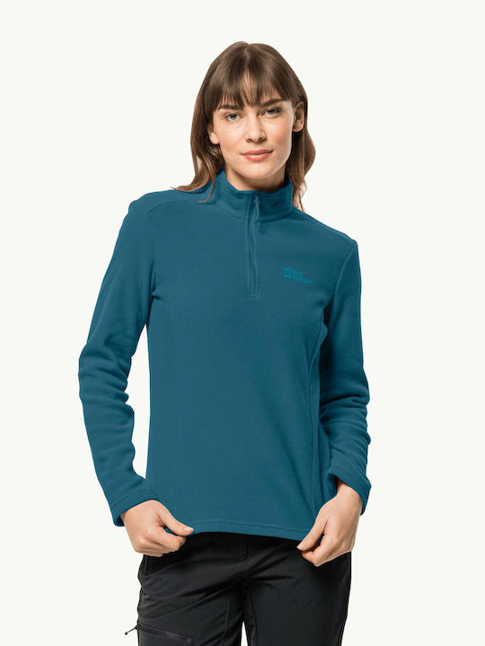 Jack Wolfskin Women's Blouse Long Sleeve Blue